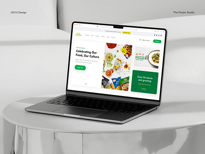 Patel Brothers - Website Redesign grocery landing page supermarket uiux web design