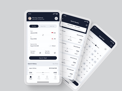 Minimalist Flight Booking App Design ✈️ appdesign designinspiration dribbble figmadesign flightbookingapp minimalistdesign mobileui neutralcolors ui uiux