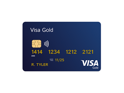 Design a credit card = #007 dailyui design a credit card graphic design typography ui uichallenge