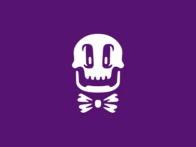 Gentleman Scull Logo brand branding cartoon cute face for sale gentleman logo mark nagual design scull