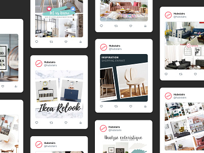 Hubstairs - Social media posts architecture decoration design facebook furniture graphic design home instagram interior posts social social media