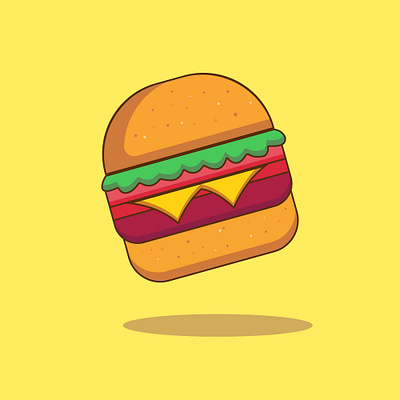 Burger burger graphic design hridaydas99 illustration