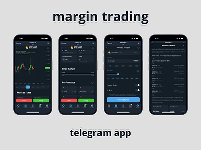 crypto trading. tg app margin trading bitcoin crypto dailyinspiration exchange interface mobiletrading productdesign stonks trading tradingmobile uimobile webdesign