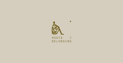 Roots of Belonging Logo brand branding graphic design illustration logo visual identity