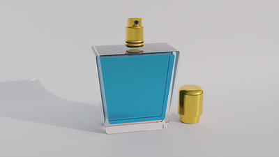 Perfume bottle 3d modeling 3d 3d design 3d modeling 3d product modeling 3d render 3d rendering blender