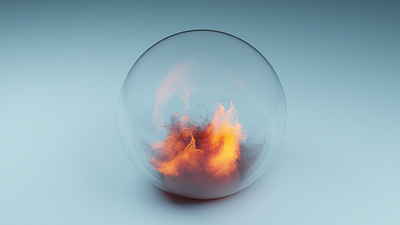 Fire Globe 3d animation graphic design motion graphics