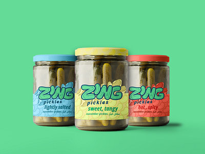 ZING! A Tangy Punch of Flavor in Bold Logo Design branding design graphic design illustration logo vector