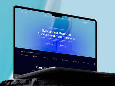 Otias. Fintech Landing Page 💸 bank services banking finance financial website fintach fintech website landing page money payment payment service saas saas web platform saas website wallet web web design website