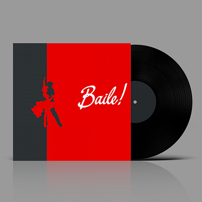 "Baile" Cover Art ~ single by Julija, Mister Hober art direction cover art graphic design illustration typography