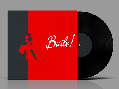 "Baile" Cover Art ~ single by Julija, Mister Hober art direction cover art graphic design illustration typography