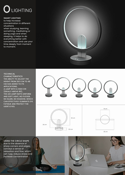 O Lighting design concept 3d lighting modeling