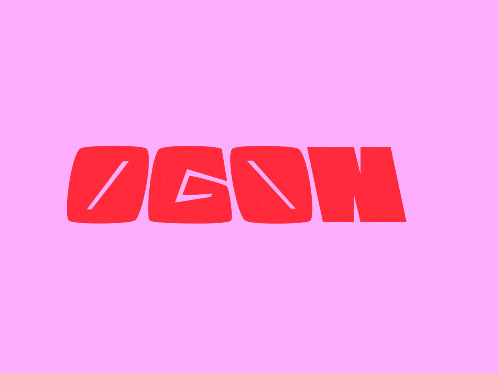 OGON' branding & landing page branding landing page lettering logo ui web