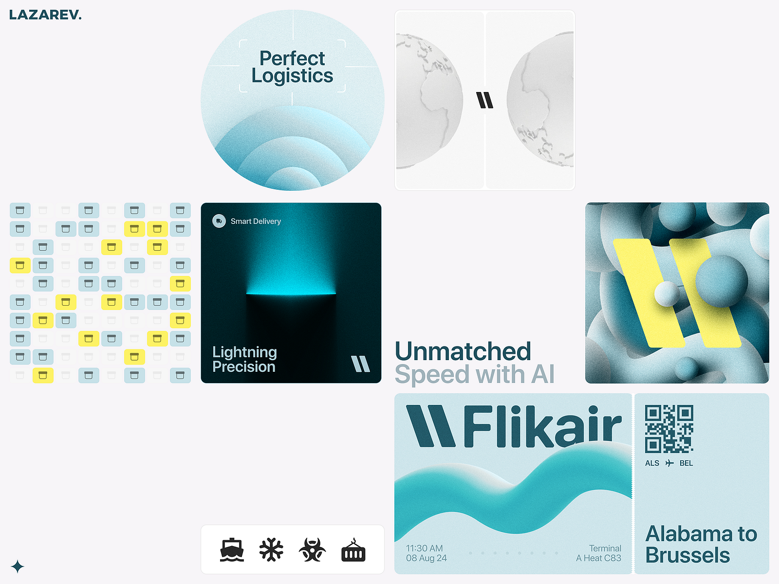 Branding B2B Interface Dashboard Flikair by Dubrovsky on Dribbble