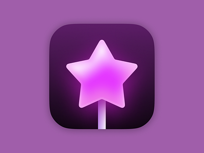 SuperText app icon magic wand