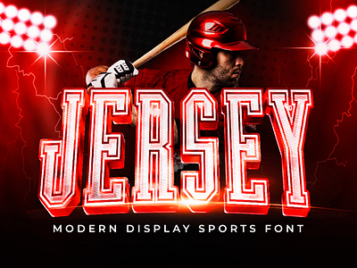 Jersey - Modern Display Sports Font branding design font graphic design handwritten italic logotype script typeface ui