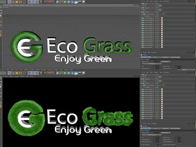 Eco Grass Banner app ball banner blue branding corporate identity design graphic design green illustration logo logo design mockup stadium web web design website