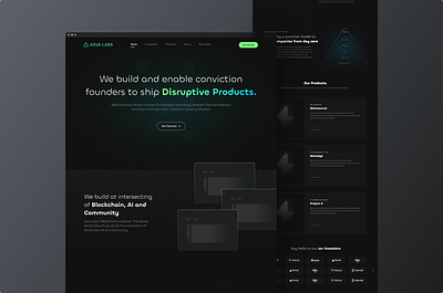 Blockchain Website UI | Landing Page ai landing page blockchain blockchain website crypto finance crypto platform landing page product design saas ui website design website ui