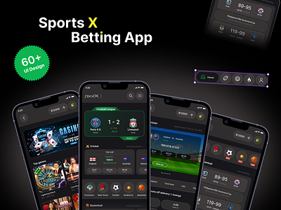 Betting app bettingapp branding creative dashboard design graphic design modern