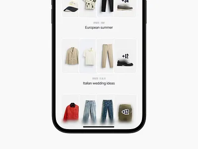 Bottom sheet swipe animation | Fashion app | Mobile app airbnb animation app bottom sheet clean design fashion load microinteraction mobile app modal mood board product design ui user experience user interface ux waitlist wishlist
