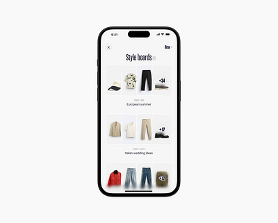 style board mobile app microinteraction airbnb animation app clean development ecommerce fashion fashion app graphic design ios app loading minimal app mobile app mood board product design style swipe ui ux wishlist