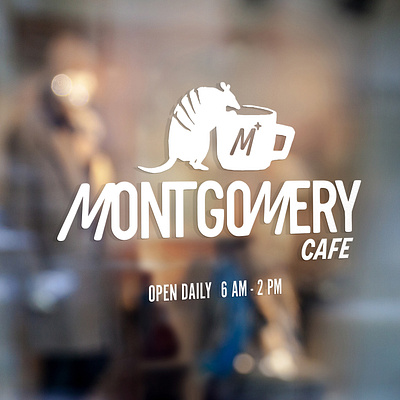 Montgomery Cafe Branding branding illustration