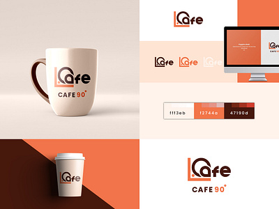 Cafe 90° artisancoffee brandguideline brandidentity branding brandstyleguide cafeculture coffee coffeehouse coffeeshop coffeeshoplogo coffeetime dribbble dribbbleindia dribbbleinvite dribbblepopular dribbbler dribbbleshot espresso logo modernlogo