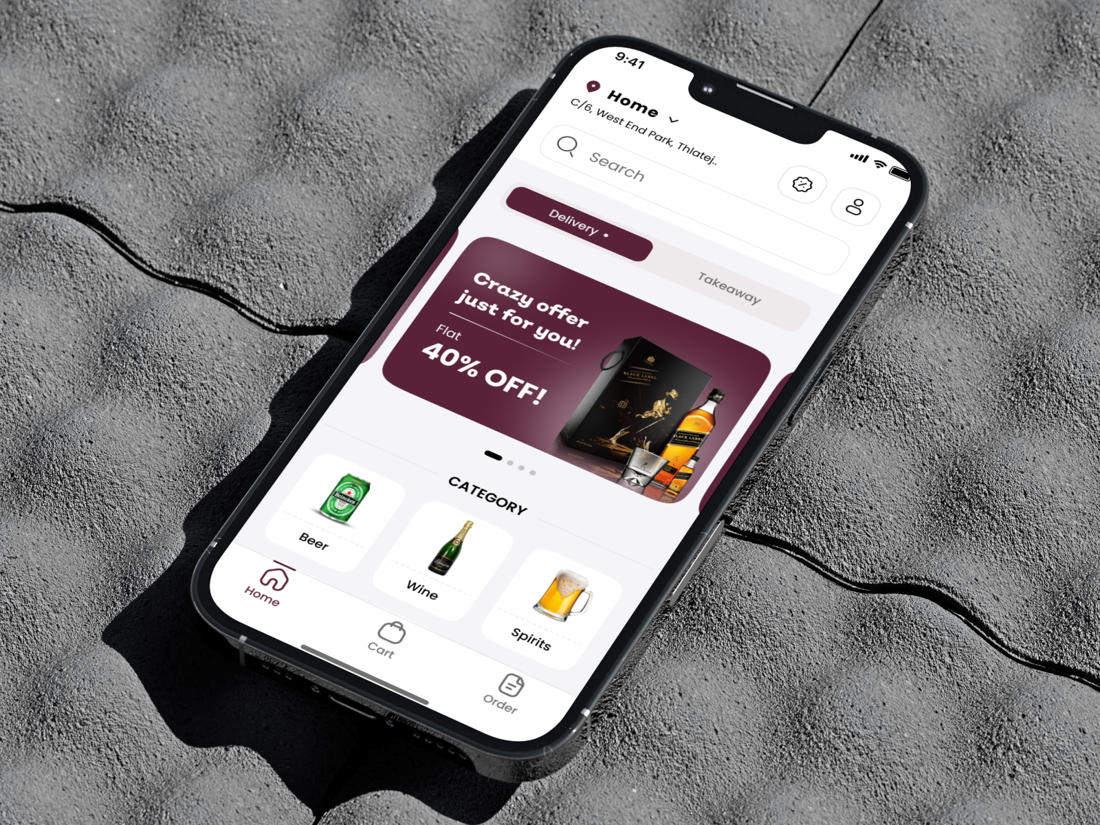 Online Liquor Delivery App UI alcohol delivery app design app ui behance daily ux dashboard design design designers dribbble figma graphic design landing page liquor delivery liquor delivery app logo ui ui design uiux