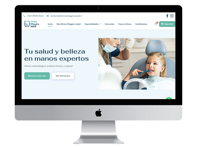 Clinica Ohiggins Salud - Corporate Web elementor web web design web designer web interface website wordpress