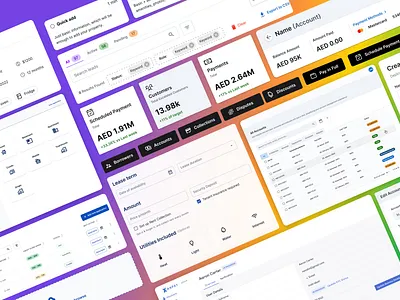 SaaS UI Design - MUI clean design components dashboard design minimal saas ui visual design web