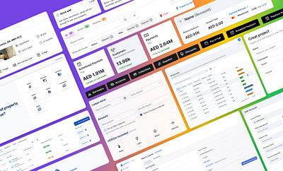 SaaS UI Design - MUI clean design components dashboard design minimal saas ui visual design web