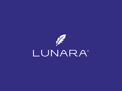 LUNAR brand branding color logo mockup ui