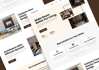 Real Estate Landing page landing page real real estate ui