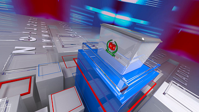 Voter Hawa for tv channel election opener bangladesh cinema 4d election branding