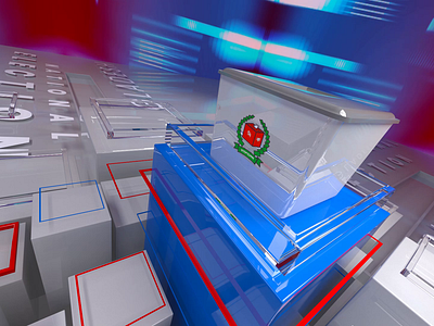 Voter Hawa for tv channel election opener bangladesh cinema 4d election branding