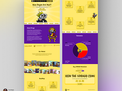 Dragon Meme landing page blockchain design blockchain ui blockchaindesign blockchainui crypto landing page cryptodesign cryptolandingpage cryto design website defi defi landing page landing page design landingpagedesign meme coin meme coin website memecoin memecoindesign uiuxdesign web3 web3 landing page web3design