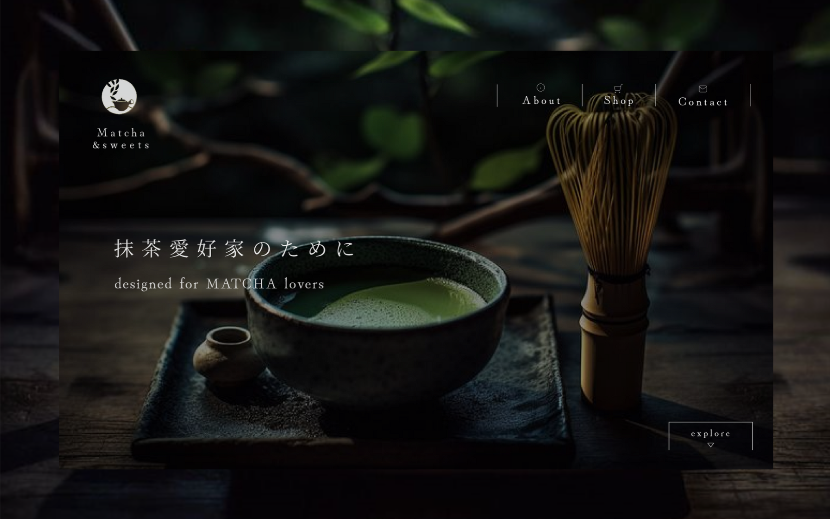 Matcha Lovers WebDesign 3d design graphic design logo matcha mobiledesign product design productdesign ui web webdesign website