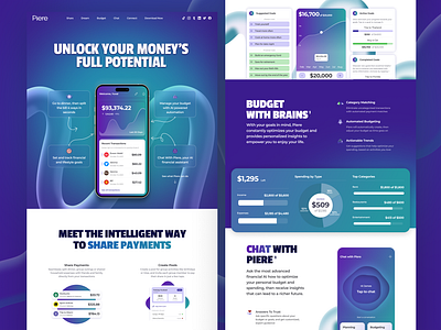 Unlock your money's full potential branding color design icon illustration interface logo ui ux web