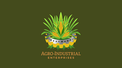 Agro-Industrial Enterprises Logo 2018 agriculture branding corn farm logo plantation