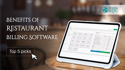 Restaurant Billing software banner banner branding design graphic design illustration illustrator logo photoshop restaurant social media banner vector web banner