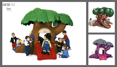 Little Tikes Tott Tree concept development conceptual renderings design function exploration illustration manufacturing design part design product assemblies product design