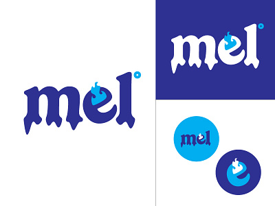 Mel - Unused Logo + Branding branding design flat logo vector