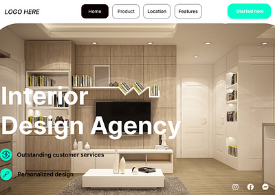 LAYOUT DESIGN FOR INTERIOR DESIGN figma graphic design ui user experience user interface ux