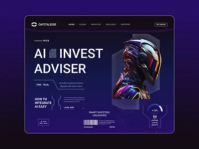 Capital Edge Ai Ui design ui ux