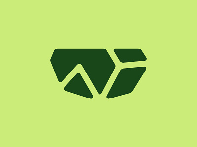 Letter "W" + Skip + Map brand branding dumpster eco identity illustration letter logo map negative space skip space trash w