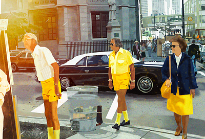 Vivian Maier chicago chicago cultural center color couleur flickr jaune john maloof new york photo photographe photographie vivian maier yellow