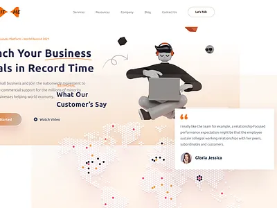 Business Goal Reach- website