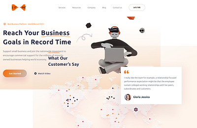 Business Goal Reach- website