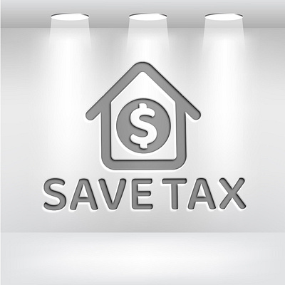 Save Tax Logo bashir ahmed design brand identity branding ficbd ficbd design ficbd graphic design milon logo design minimal log design modern logo design save tax logo simple gorgeous logo