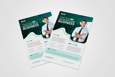 Business Flyer Design Template. adobe illustrator adobe photoshop ads agency poster brand identity branding business business flyer business poster company flyer creative flyer design flyer design free download graphic design identity design illustration modern flyer vector