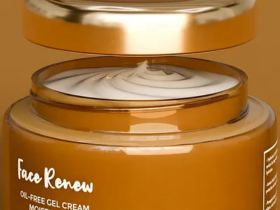 Face Cream Commercial | 3D Animation & Design 3d animation 3d design 3d modelling 3d rendering ads after effects amazon animation beauty commercial cosmetics cream design face flower ideas marketing motion graphics shopify skin care